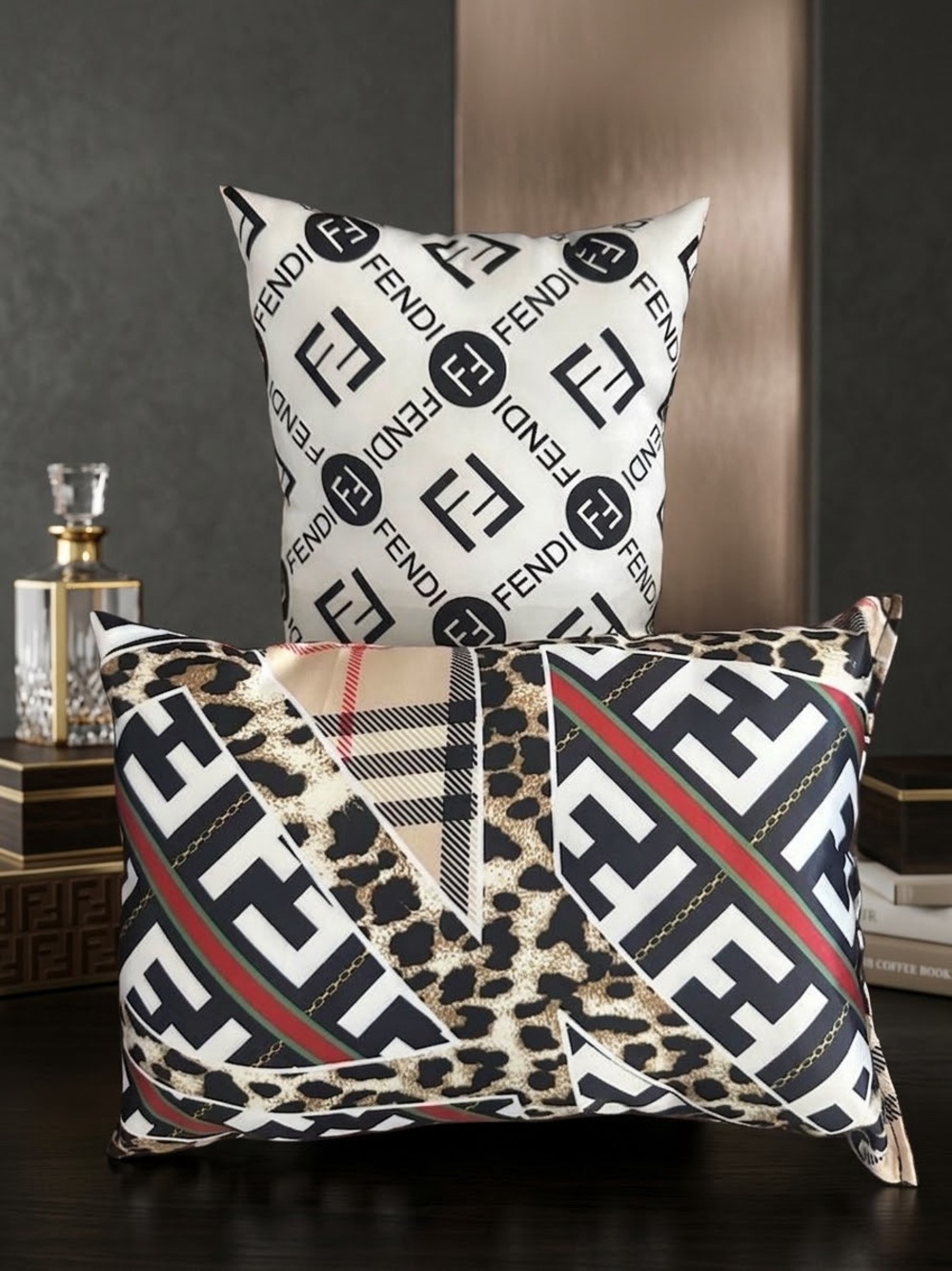Bougie Bag Pillows 2.0 - Set of 2. (Choose Your Print) - Picture 13 of 16